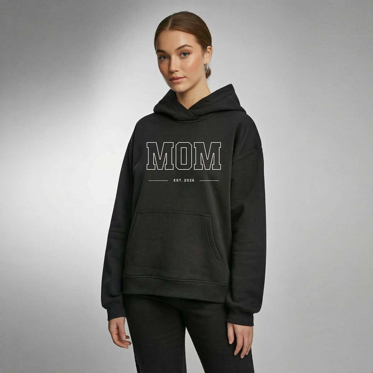 MOM EST. 2026 Sweatshirt / Hoodie