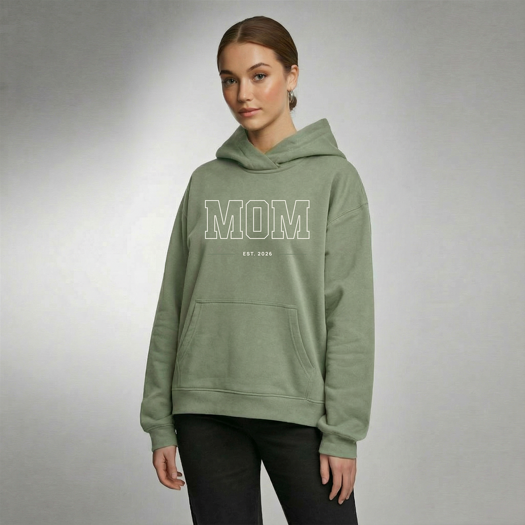 MOM EST. 2026 Sweatshirt / Hoodie